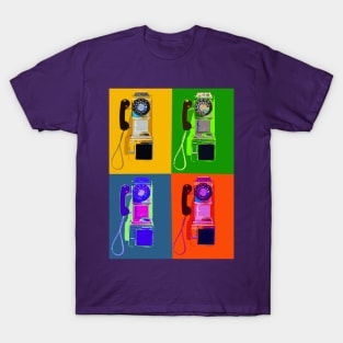 1970s telephone Pop art T-Shirt